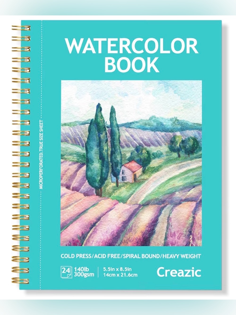 💜 Creazic Watercolor Book